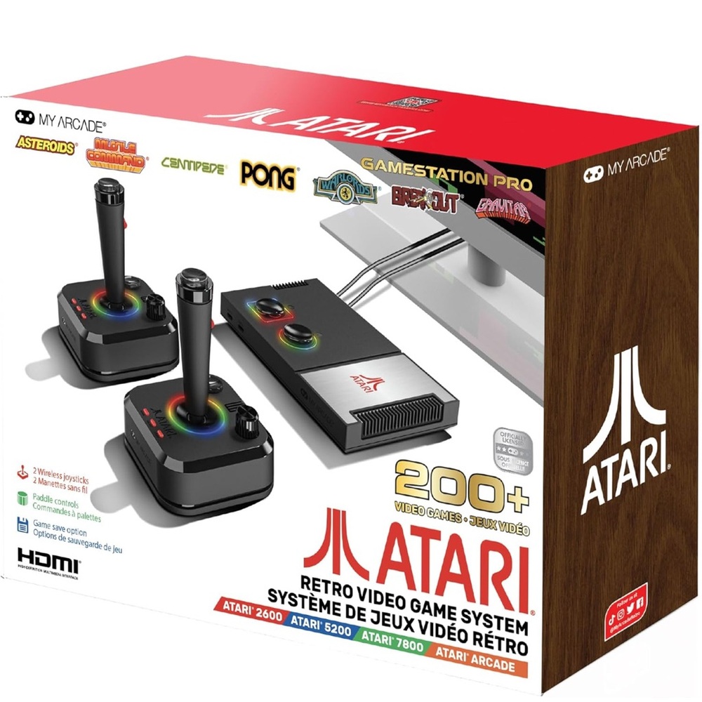Atari Retro Pro Console – Brand New in Box! 🎮🔥